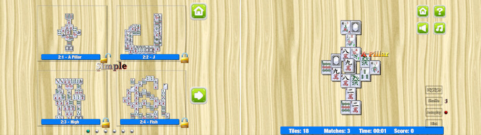 Simply Mahjong puzzle game